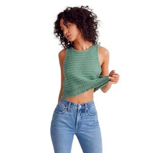 Madewell Kellen Crocheted Sweater Tank